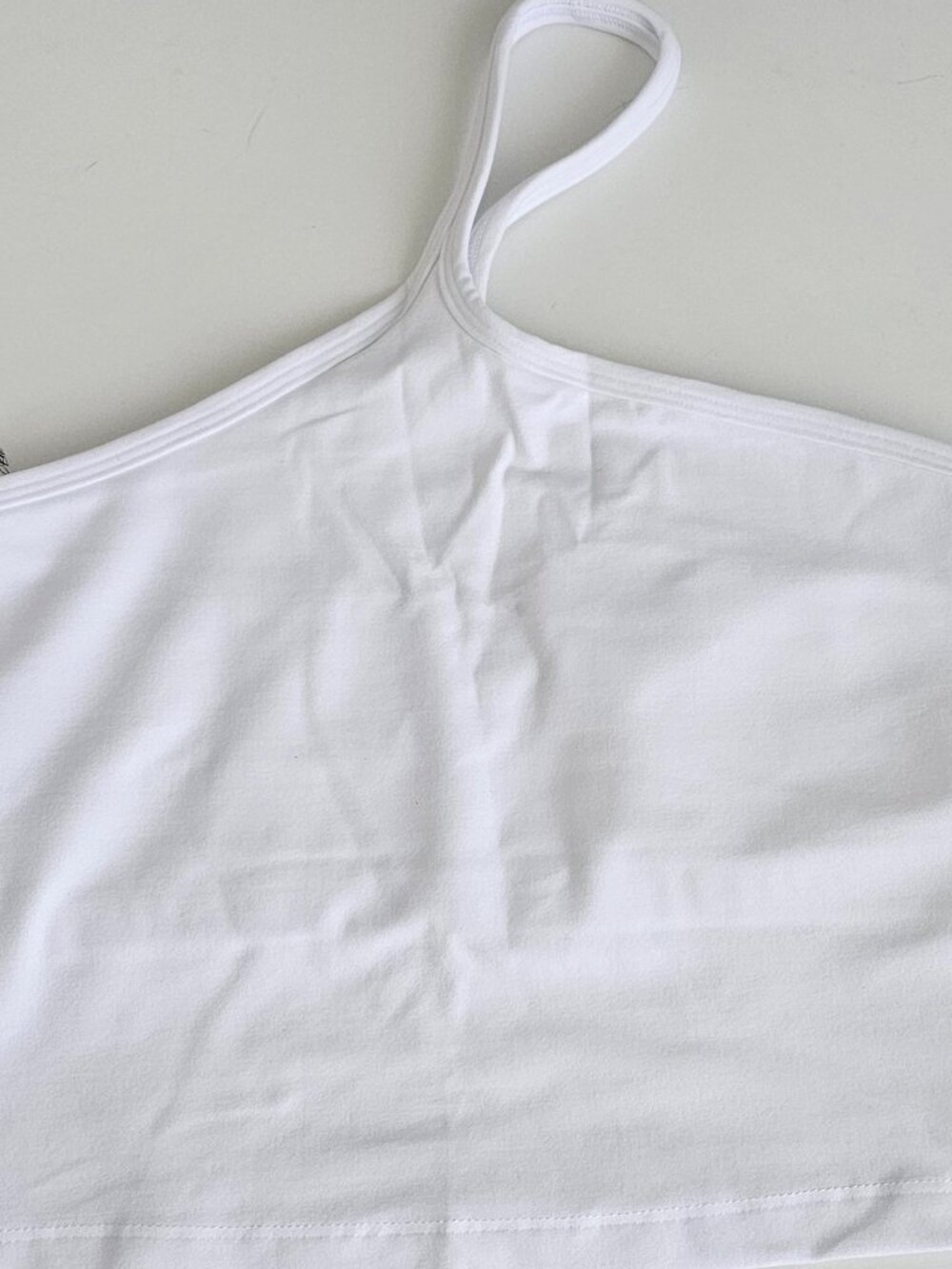 Beyond Yoga  One Shoulder Cropped Tank White Size M NWT $ 74